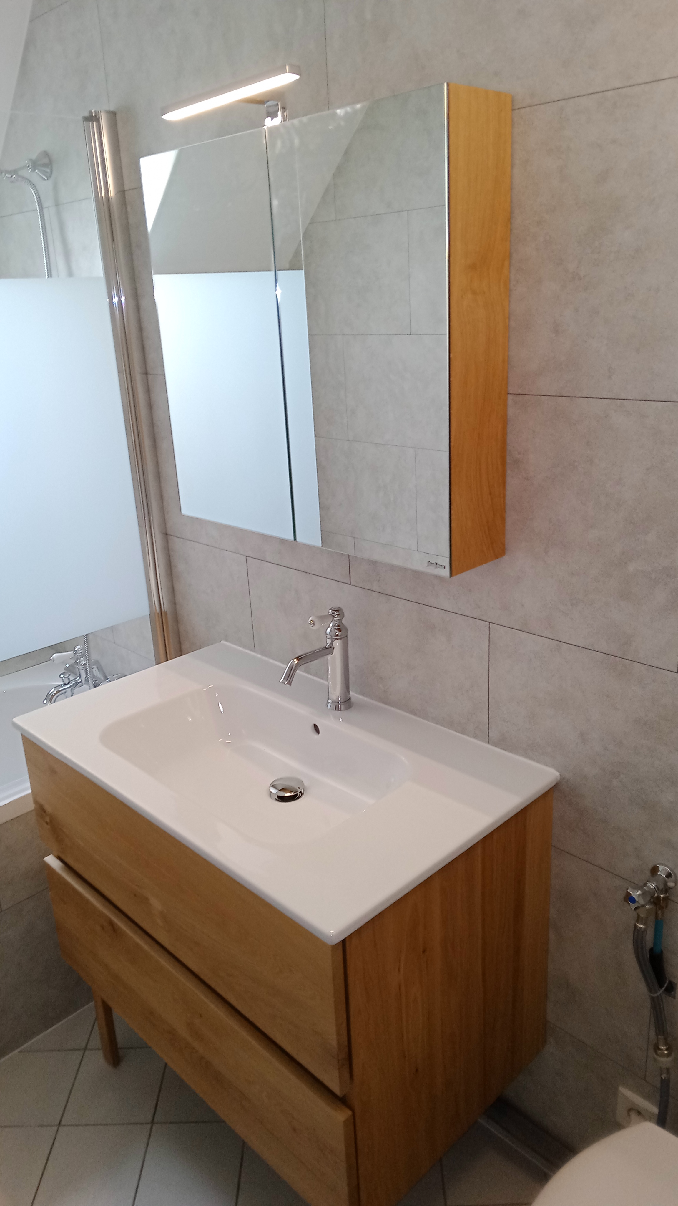 Photo du chantier — Rénovation de salle de bains à Orléans à Orleans