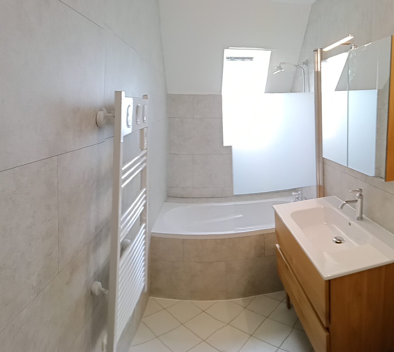 Photo du chantier — Rénovation de salle de bains à Orléans à Orleans